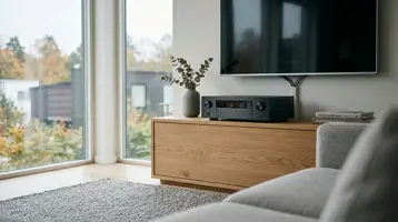 AV-receiver illustrert som forsterkere hos Hifivalg