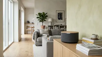 Multiroom-høyttalere illustrert som høyttalere hos Hifivalg